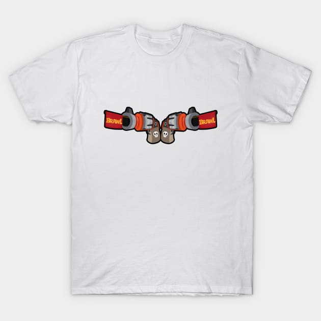 Draw Brawl T-Shirt by Marshallpro